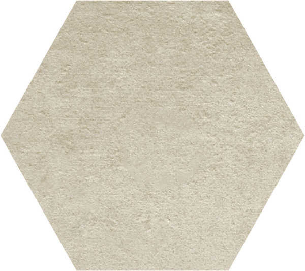 GIGACER Play One Concrete Esagono White 9x9