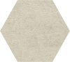 GIGACER Play One Concrete Esagono White 9x9