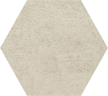 GIGACER Play One Concrete Esagono White 9x9