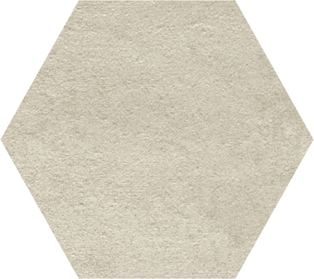 GIGACER Play One Concrete Esagono White 9x9