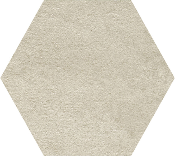 GIGACER Play One Concrete Esagono White 9x9