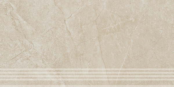 KERAMA MARAZZI Ступень Эстерель бежевый светлый матовый обрезной 30x60x0,9