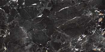 Керамогранит Maimoon Ceramica (Маймун Керамика) HG Glossy Imperial Black 120х60 см, глянцевый