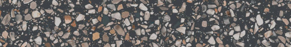 KERAMA MARAZZI Подступенок Бричиола чёрный матовый обрезной 60x10,7x0,9