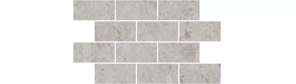 KERAMA MARAZZI Декор Чеппо ди Гре мозаичный серый светлый матовый обрезной 34,6x20x0,9