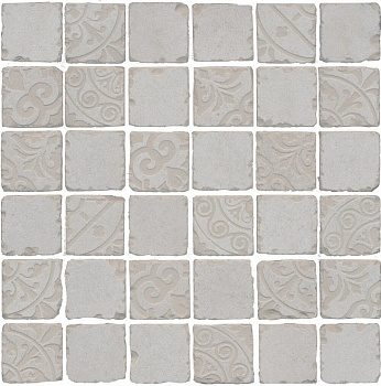 KERAMA MARAZZI Про Фьюче серый светлый мозаичный 30*30 керамограмический гранит