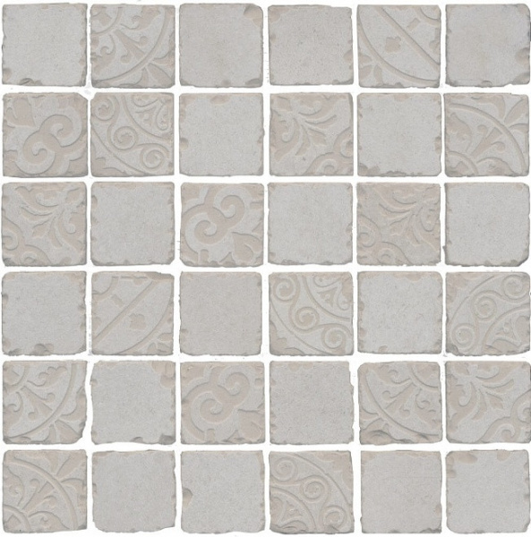 KERAMA MARAZZI Про Фьюче серый светлый мозаичный 30*30 керамограмический гранит