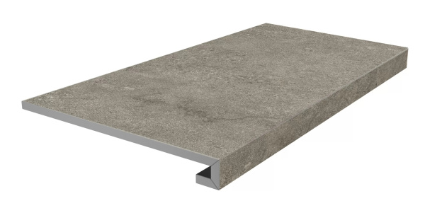 KERAMA MARAZZI Ступень фронтальная клееная Портленд бежевый тёмный матовый обрезной 33x80x0,9