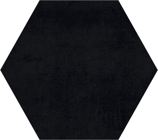 GIGACER Play One Concrete Esagono Black 9x9