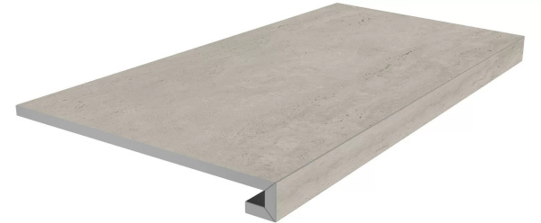 KERAMA MARAZZI Ступень клееная Сан-Марко серый матовый 33x80x0,9
