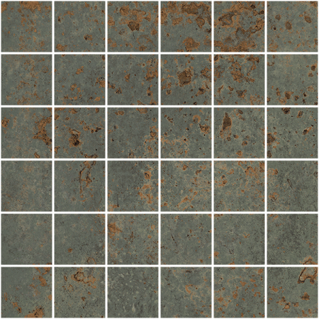 TAGINA Metal Oxide Naturale Ret. Mosaico 5-5 30x30