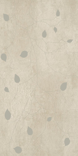 GIGACER Concrete Signs White Buds 60x120