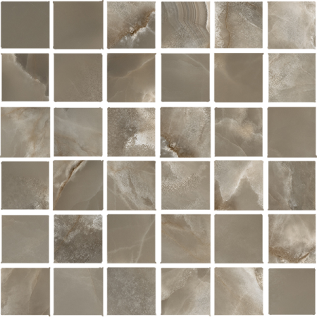 TAGINA Onice Reale Opale Lucidato Ret. Mosaico 5-5 30x30