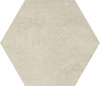 GIGACER Play One Concrete Esagono White 18x18