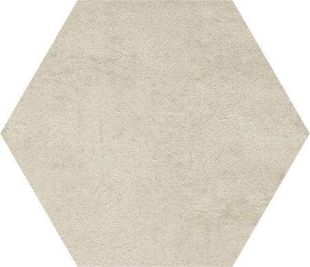 GIGACER Play One Concrete Esagono White 18x18