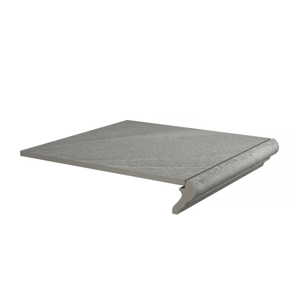 KERAMA MARAZZI Ступень фронтальная Бореале серый  30x30x0,8