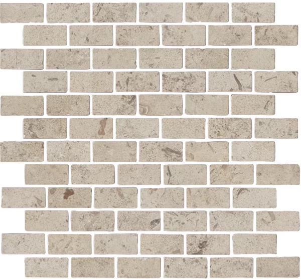 KERAMA MARAZZI Декор Про Лаймстоун Антика 1 мозаичный бежевый матовый 32х30х0,9