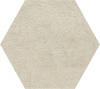 GIGACER Play One Concrete Esagono White 9x9