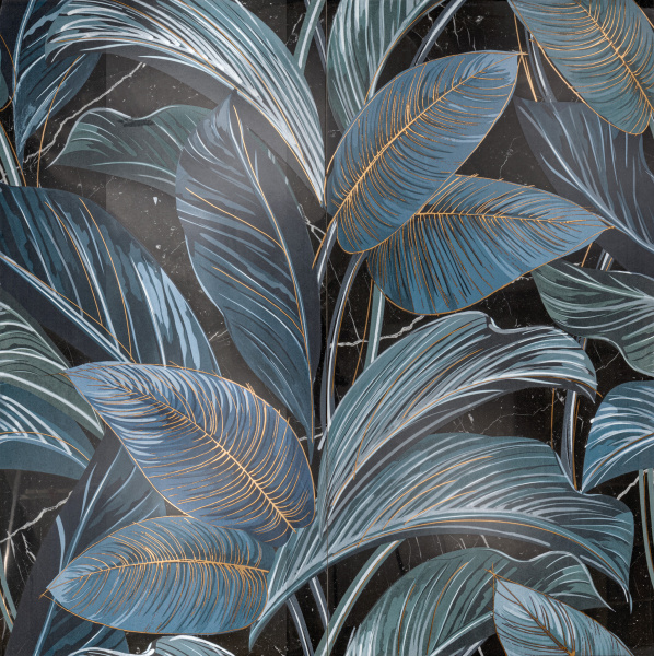 SERENISSIMA Showall W06 Black Leaf 120x120