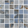 TAGINA Onice Reale Oceano Lucidato Ret. Mosaico 5-5 30x30