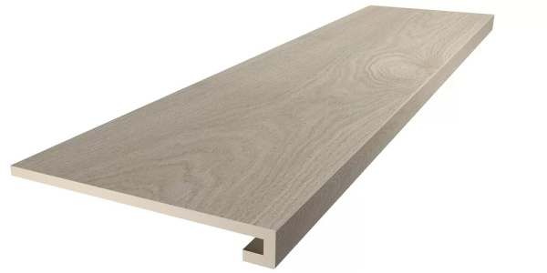 KERAMA MARAZZI Ступень клееная Монтиони бежевый светлый матовый обрезной 33x119,5x0,9