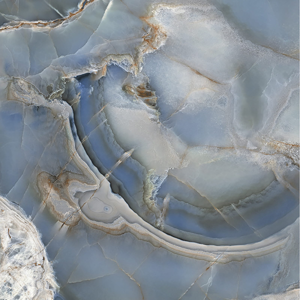 TAGINA Onice Reale Oceano 9 мм Luc/Ret 80x80