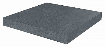 KERAMA MARAZZI Ступень угловая клееная Про Матрикс антрацит 33*33