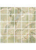 TAGINA Onice Reale Smeraldo Lucidato Ret. Mosaico 5-5 30x30