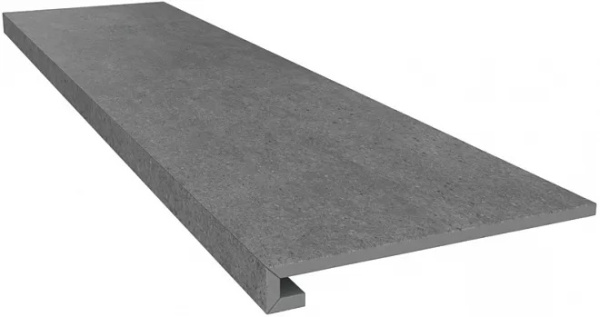 KERAMA MARAZZI Ступень клееная Фондамента пепельный 33x119,5x0,9
