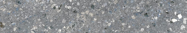 KERAMA MARAZZI Подступенок Терраццо серый тёмный 60x10,7x0,9