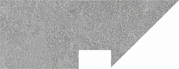 KERAMA MARAZZI Плинтус Про Стоун серый вертикальный левый 24,3x9,5