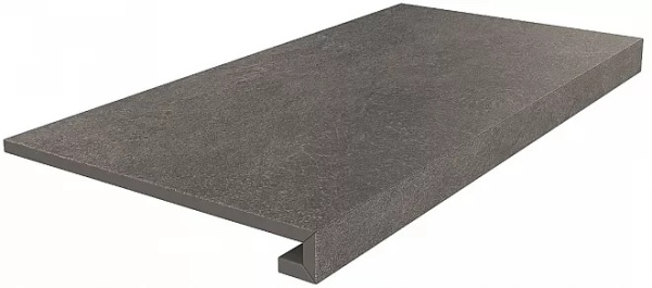 KERAMA MARAZZI Ступень клееная Про Стоун антрацит  33x60x0,9