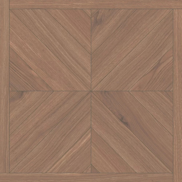 KERAMA MARAZZI Альберони декор коричневый матовый обрезной 60x60x0,9