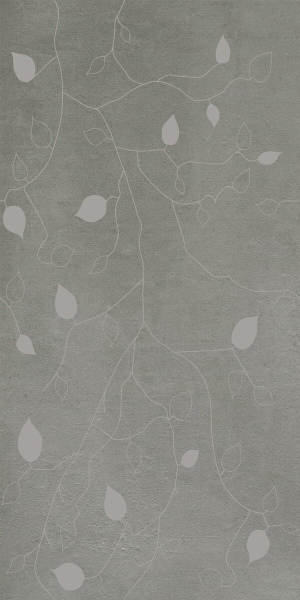 GIGACER Concrete Signs Grey Buds 60x120