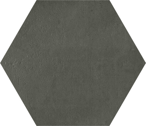 GIGACER Play One Concrete Esagono Smoke 18x18