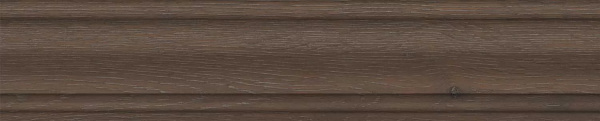 KERAMA MARAZZI Плинтус Тровазо коричневый тёмный матовый 39,8x8x1,55