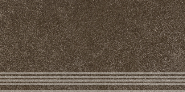 KERAMA MARAZZI Ступень Руссильон коричневый тёмный матовый обрезной 30x60x0,9