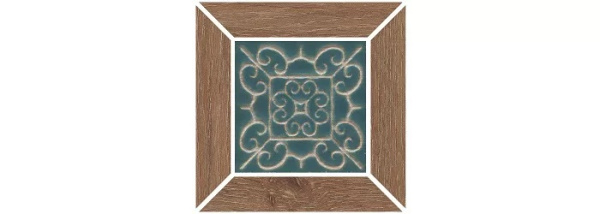 KERAMA MARAZZI Вставка Тровазо наборный карамельный матовый 13x13x0,9