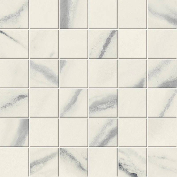 ATLAS CONCORDE Forte Dei Marmi Fdm Panda White Mosaic Cer 30x30