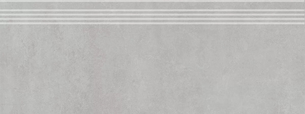 KERAMA MARAZZI Ступень Про Догана серый светлый матовый обрезной 30x80x0,9