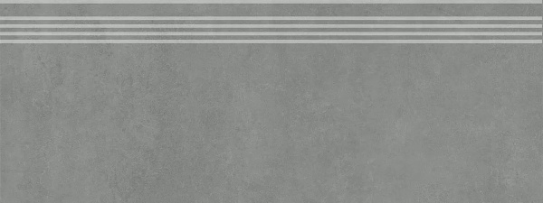 KERAMA MARAZZI Ступень Про Догана серый тёмный матовый обрезной 30x80x0,9