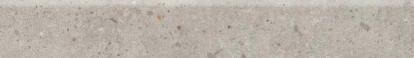 KERAMA MARAZZI Плинтус Риккарди серый светлый матовый 60x9,5x0,9