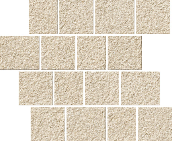 SERENISSIMA Eclettica Mos Pave Beige Rock 30x30