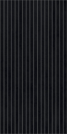 GIGACER Concrete Black Concrete Ret. Stripes Mosaic 30x60