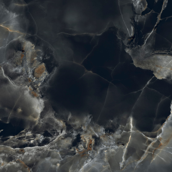 TAGINA Onice Reale Nero 9 мм Luc/Ret 80x80