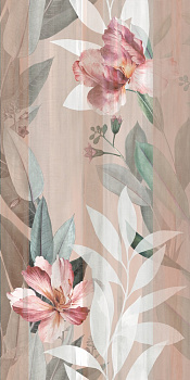 TAGINA Decors Gardens Rosa Naturale Ret. 60x120