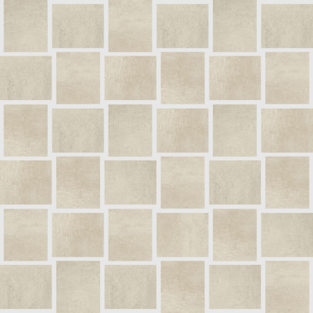 GIGACER Concrete Action Mosaic White 30x30