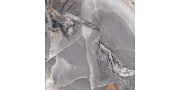 Керамогранит Maimoon Ceramica (Маймун Керамика) HG Glossy Opera onyx grey 160х80 см, глянцевый