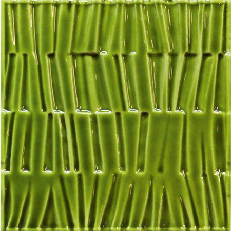GIGACER Bamboo Verde Oliva Craquelé 15x15 10BAM15VEROL
