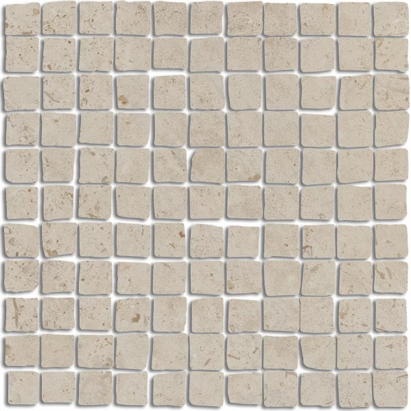 KERAMA MARAZZI Декор Про Лаймстоун Спакко мозаичный бежевый матовый 20х20х0,9